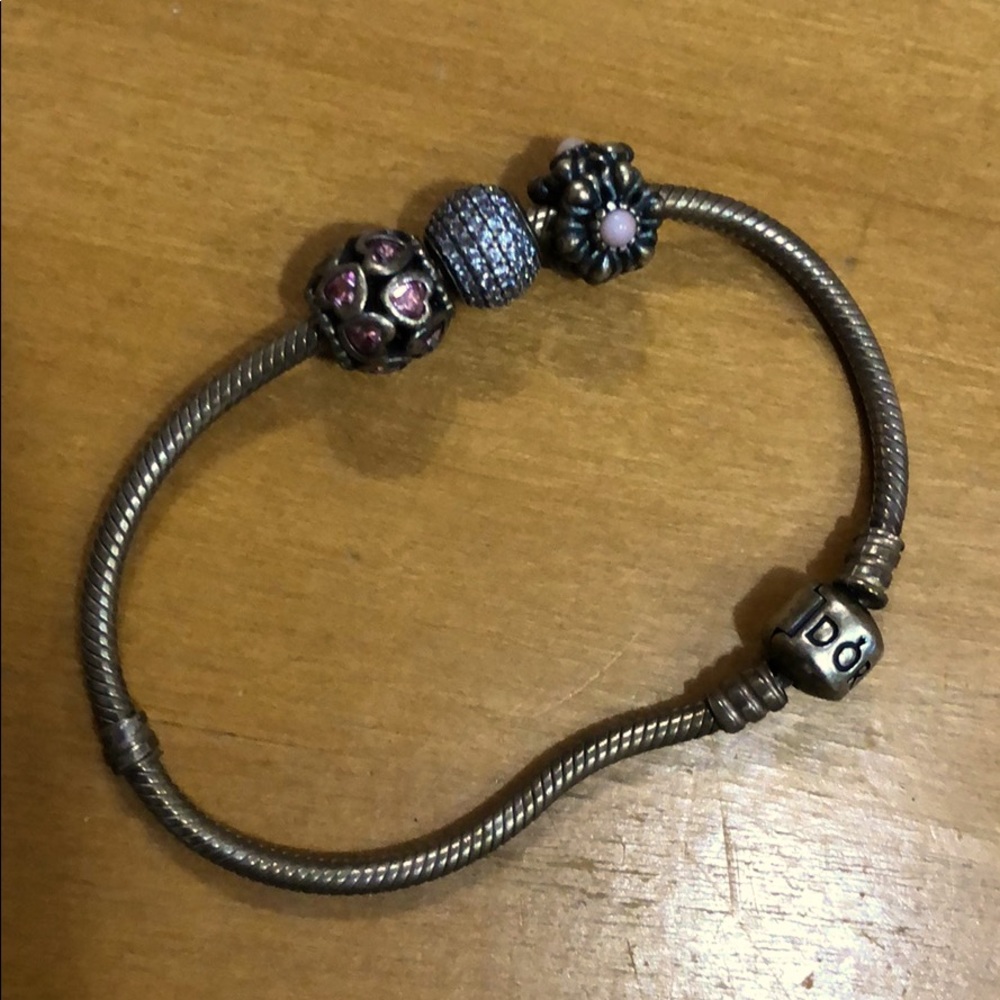 Pandora Bracelet with Charms